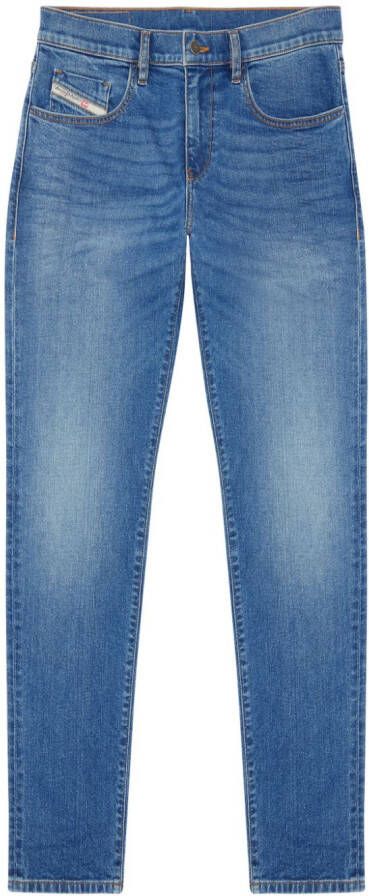 Diesel D-Struckt straight jeans Blauw