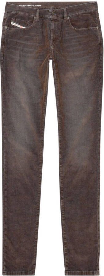 Diesel D-Strukt jeans met stonewash-effect Grijs