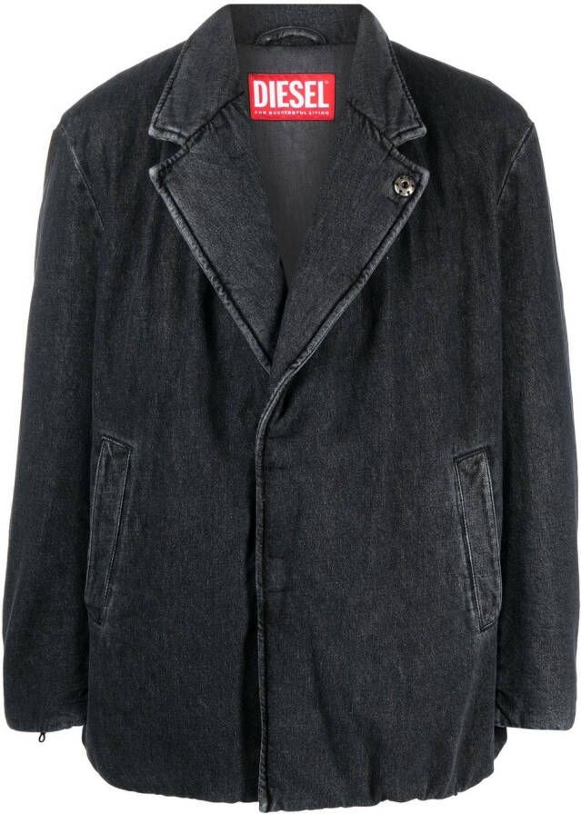 Diesel Denim jack Grijs