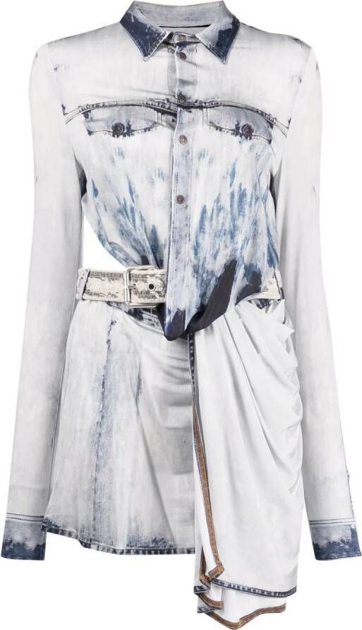 Diesel Denim jurk Blauw