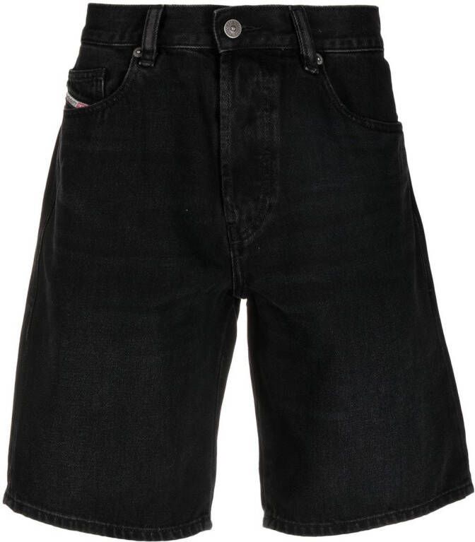 Diesel Denim shorts Zwart