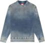Diesel Denim sweater Blauw - Thumbnail 1