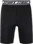 Diesel Fietsshorts met logo tailleband Zwart - Thumbnail 1