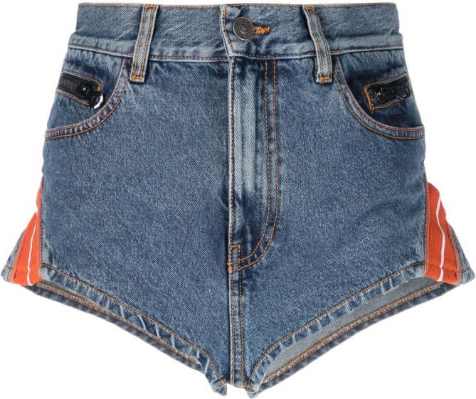 Diesel Denim shorts Blauw