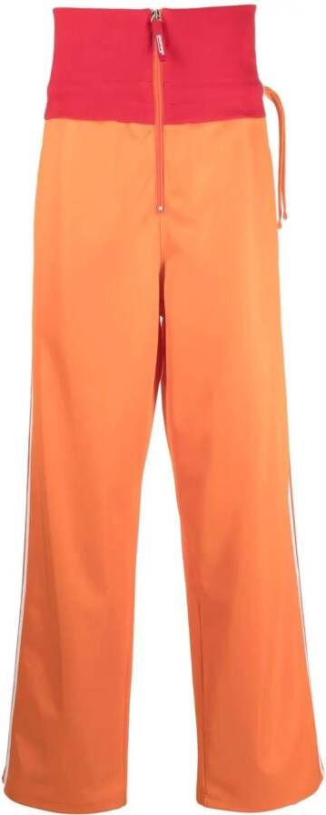 Diesel High waist trainingsbroek Oranje
