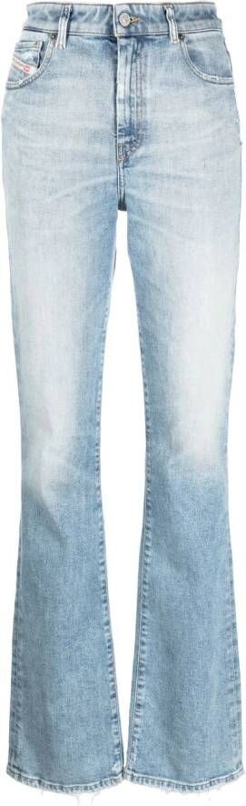 Diesel High waist jeans Blauw