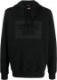 Diesel Hoodie met logopatch Zwart - Thumbnail 1