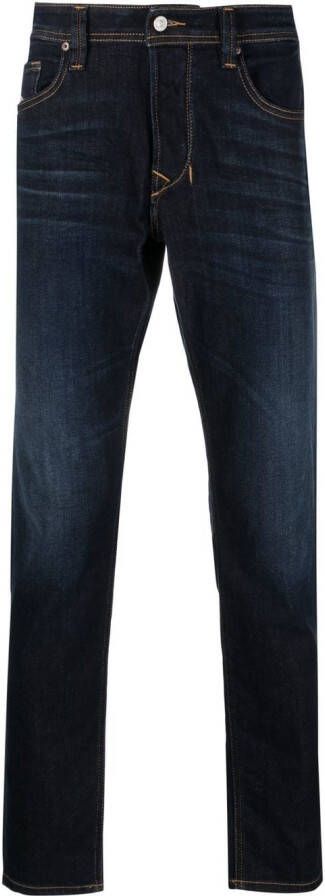 Diesel Jeans met toelopende pijpen Blauw
