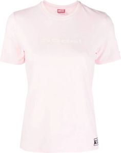 Diesel Jersey T-shirt Roze