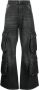 Diesel Katoenen jeans Zwart - Thumbnail 1