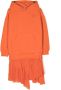 Diesel Kids Asymmetrische jurk Oranje - Thumbnail 1