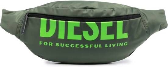 Diesel Kids Heuptas met logoprint Groen