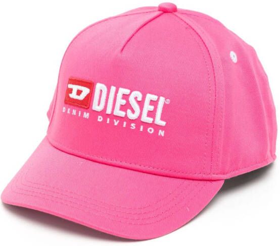 Diesel Kids Pet met geborduurd logo Roze