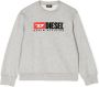 Diesel Kids Sweater met logoprint Grijs - Thumbnail 1