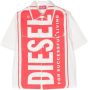 Diesel Kids Shirt met logoprint Wit - Thumbnail 1