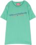 Diesel Kids T-shirt met logoprint Groen - Thumbnail 1