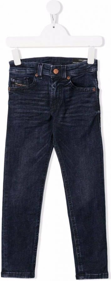 Diesel Kids Skinny jeans Blauw