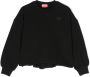 Diesel Kids Sweater met logopatch Zwart - Thumbnail 1