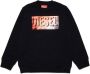Diesel Kids Sweater met logoprint Zwart - Thumbnail 1