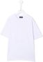 Diesel Kids T-shirt met logo-reliëf Wit - Thumbnail 1