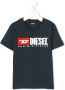 Diesel Kids Tjustdivision T-shirt Blauw - Thumbnail 1