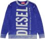 Diesel Kids Intarsia trui Blauw - Thumbnail 1