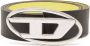 Diesel 1DR omkeerbare riem met logogesp Zwart - Thumbnail 1