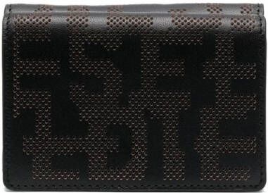 Diesel Portemonnee met logo Zwart