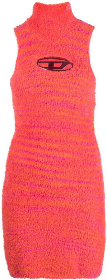 Diesel Leren jurk Roze