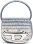 Diesel 1DR XS leren crossbodytas Blauw - Thumbnail 1