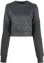 Diesel Sweater met monogramprint Zwart - Thumbnail 1