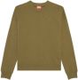 Diesel S-Rob-Megoval-D katoenen sweater Groen - Thumbnail 1