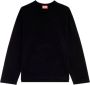 Diesel S-Macsis-Od katoenen sweater Zwart - Thumbnail 1