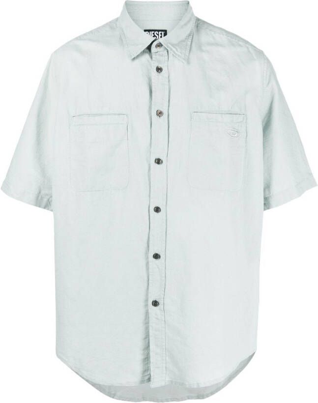 Diesel Overhemd Blauw