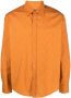 Diesel Overhemd met drukknoopsluiting Oranje - Thumbnail 1