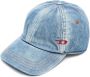 Diesel C-Lib-2 denim pet met geborduurd logo Blauw - Thumbnail 1