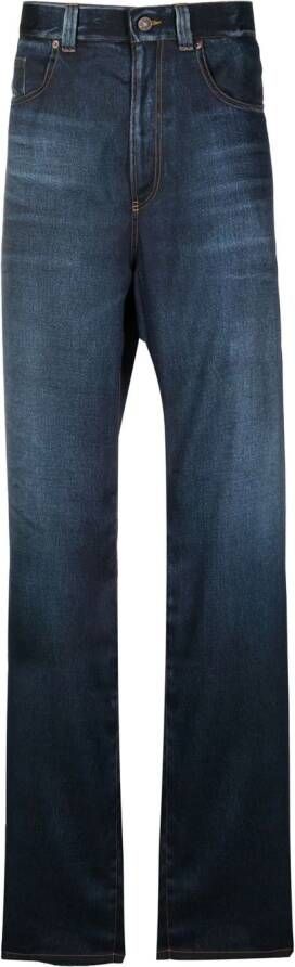 Diesel Ruimvallende jeans Blauw