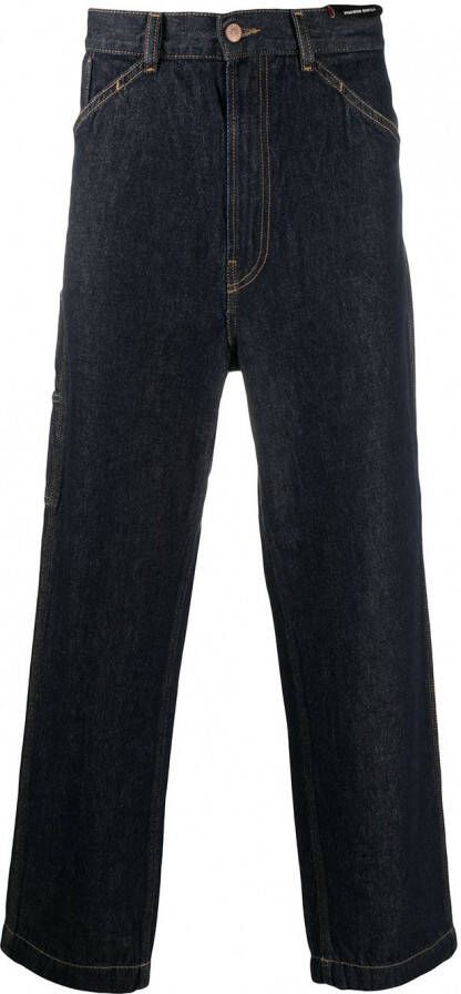 Diesel Ruimvallende jeans Blauw