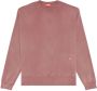 Diesel S-Macs-Rw sweater met logoprint Roze - Thumbnail 1