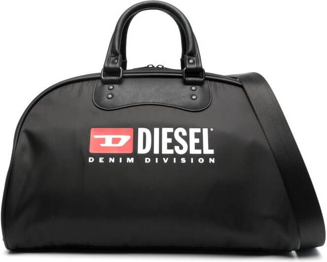 Diesel Shopper met logoprint Zwart