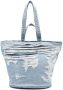 Diesel Shopper met ripdetail Blauw - Thumbnail 1