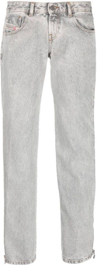 Diesel 2002 007f8 straight jeans Grijs