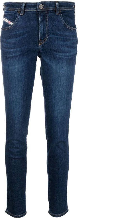 Diesel Skinny jeans Blauw