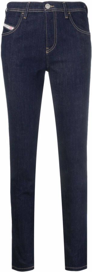 Diesel 2015 Babhilla Z9C17 skinny jeans Blauw