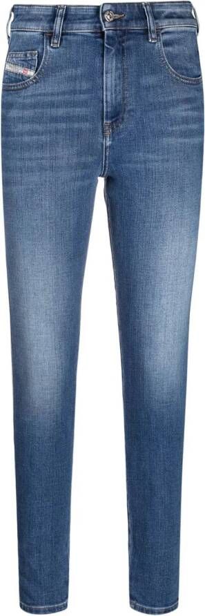Diesel Skinny jeans Blauw