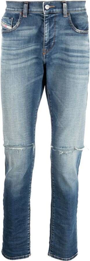 Diesel Skinny jeans Blauw