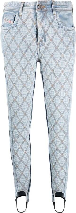 Diesel Skinny jeans Blauw