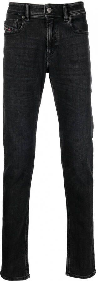 Diesel Slim-fit jeans Zwart