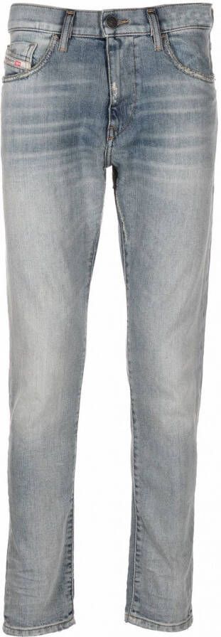Diesel Slim-fit jeans Blauw