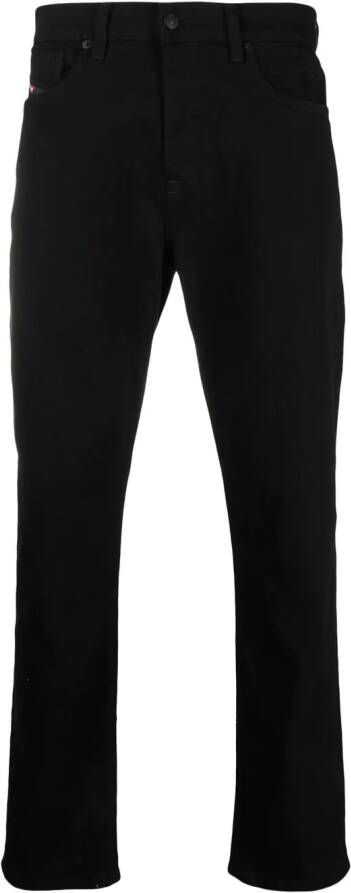 Diesel High waist jeans Zwart